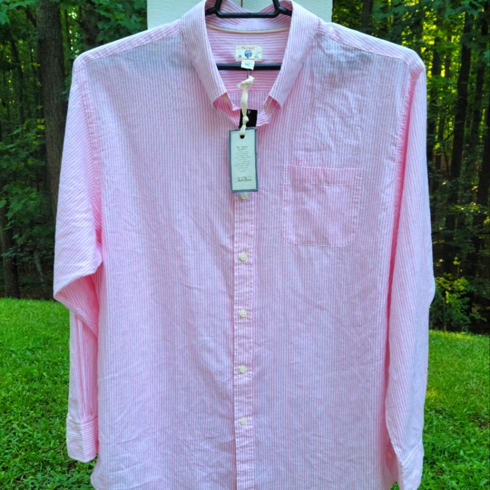 TreVero Summer Button Front Shirt XXL